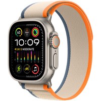 Apple Watch Ultra 2, GPS, Cellular, Carcasa Titanium 49mm, Orange/Beige Trail Loop - M/L - 1