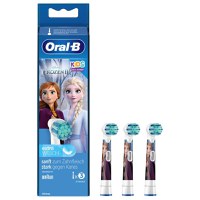 Capete de schimb Oral-B pentru periuta de dinti EB10S-3 Frozen II, 3 buc, Albastru - 1