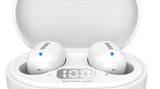 Casti In-Ear Aiwa EarBuds EBTW-150, True Wireless, Bluetooth, Deep bass, White