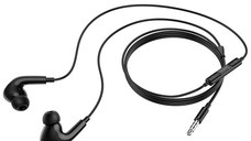 Casti In-ear Jack 3.5mm, Hoco, M1 Pro, Lungime cablu de 1.2m, Negru