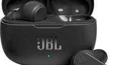 Casti In-Ear JBL Wave 200TWS, True wireless, Bluetooth, Microfon, Negru