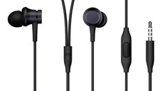 Casti In-Ear Xiaomi Mi Piston Basic, Microfon, Jack 3.5 mm, Negru