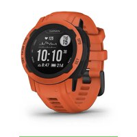 Ceas smartwatch Garmin Instinct 2S, 10 ATM, Plastic/Silicon, Portocaliu - 1