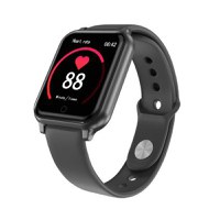Ceas Smartwatch T70, Touchscreen, Rezistent la apa, Negru - 1