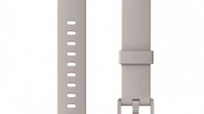 Curea bratara fitness Fitbit, pentru Fitbit Inspire 2C, Large, Silicon, Lunar White