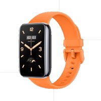 Curea smartwatch, Silicon, Pentru Smart Band 7 Pro, Portocaliu - 1