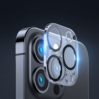 Folie de protectie camera Joyroom pentru Apple iPhone 14+, Sticla, Transparent - 1