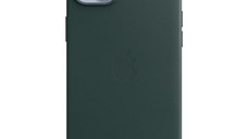 Husa de protectie telefon Apple pentru iPhone 14 Plus, MagSafe, Piele, Forest Green