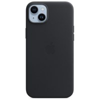 Husa de protectie telefon Apple pentru iPhone 14 Plus, Magsafe, Piele, Midnight - 1