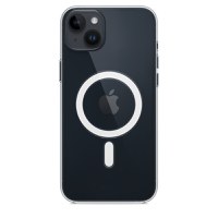 Husa de protectie telefon Apple pentru iPhone 14 Plus, Magsafe, Plastic, Transparent - 1