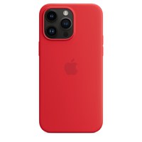 Husa de protectie telefon Apple pentru iPhone 14 Pro Max, Magsafe, Silicon, Red - 1
