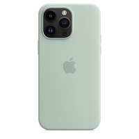 Husa de protectie telefon Apple pentru iPhone 14 Pro Max, Magsafe, Silicon, Succulent - 1