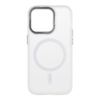 Husa de protectie telefon OBAL:ME pentru Apple iPhone 14 Pro, Misty Keeper, MagSafe, Alb - 1