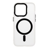Husa de protectie telefon OBAL:ME pentru Apple iPhone 14 Pro, Misty Keeper, MagSafe, Negru - 1
