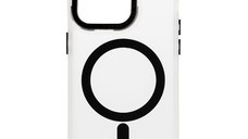 Husa de protectie telefon OBAL:ME pentru Apple iPhone 14 Pro, Misty Keeper, MagSafe, Negru