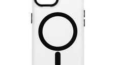 Husa de protectie telefon OBAL:ME pentru Apple iPhone 15, Misty Keeper, MagSafe, Negru