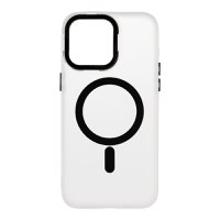 Husa de protectie telefon OBAL:ME pentru Apple iPhone 15 Pro Max, Misty Keeper, MagSafe, Negru - 1
