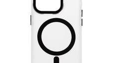 Husa de protectie telefon OBAL:ME pentru Apple iPhone 15 Pro, Misty Keeper, MagSafe, Negru