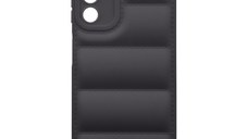 Husa de protectie telefon Puffy OBAL:ME pentru Samsung Galaxy A14 5G, Poliuretan, Negru