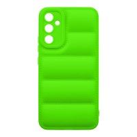 Husa de protectie telefon Puffy OBAL:ME pentru Samsung Galaxy A34 5G, Poliuretan, Verde - 1