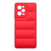 Husa de protectie telefon Puffy OBAL:ME pentru Xiaomi Redmi Note 12 Pro 5G, Poliuretan, Rosu - 1