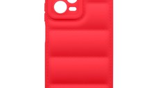 Husa de protectie telefon Puffy OBAL:ME pentru Xiaomi Redmi Note 12 Pro 5G, Poliuretan, Rosu