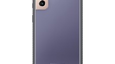 Husa Samsung Clear Protective Cover pentru Samsung Galaxy S21+, EF-GG996CBEGWW, Negru