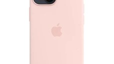 Husa telefon Apple pentru Apple iPhone 13 mini, Silicone Case, MagSafe, Chalk Pink