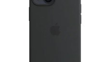 Husa telefon Apple pentru Apple iPhone 13 mini, Silicone Case, MagSafe, Midnight