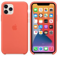 Husa telefon Iphone 11 Pro, Apple, Silicon, MWYQ2ZM/A, Clementine - 1