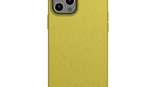 Husa telefon iPhone 12 Pro Max, EnviroBest, EP4, Material biodegradabil, Galben