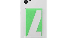 Husa telefon Samsung, Silicone Cover Strap pentru Samsung Galaxy A53, Alb