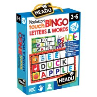 Joc Bingo atingeti imagini si cuvinte, Headu, Multicolor - 1
