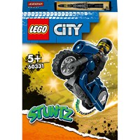 LEGO® City: Motocicleta de cascadorii, 10 piese, 60331, Multicolor - 1