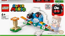 LEGO® Super Mario: Set de extindere - Fuzzy Flippers, 154 piese, 71405, Multicolor
