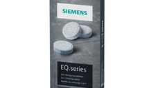 Pastile decalcifiere Siemens TZ80001A,10 buc, Alb