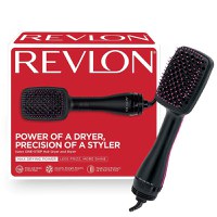 Perie electrica de par Revlon One-Step Hair Dryer & Styler, RVDR5212E2, Negru - 1
