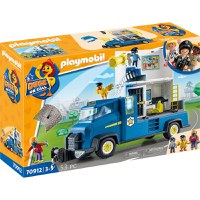 Playmobil Duck On Call, Camion de politie, 70912, Multicolor - 1