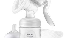 Pompa de san manuala Philips-AVENT SCF430/10, Transparent