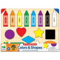 Puzzle, The Learning Journey, Sa invatam culorile si formele, Multicolor - 1