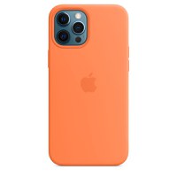 Resigilat - Husa telefon Apple pentru iPhone 12/12 Pro, MagSafe, Silicon, Kumquat - 1