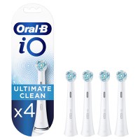 Rezerve periuta de dinti electrica Oral-B iO Ultimate Clean, compatibile doar cu seria iO, 4 buc, Alb - 1