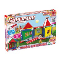 Set constructie, Supermag, My Houses, 119 piese, Multicolor - 1