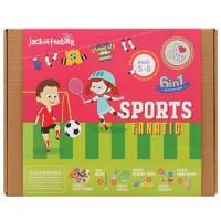 Set creatie Jack In The Box, Iubitori de sport, 6 in 1, Multicolor  - 1