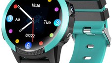 Smartwatch Savefamily Slim 4G, Rezistent la apa, Modern si discret, Verde