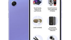 Telefon mobil Samsung Galaxy A34, 5G, 128GB, 6GB RAM, Dual-SIM, Violet Awesome
