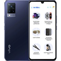 Telefon mobil Vivo V21, 5G, 128GB, 8GB RAM, Dual-SIM, Albastru Dusk - 1