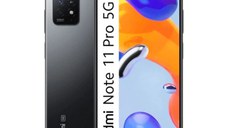 Telefon mobil Xiaomi Redmi Note 11 Pro, 5G, 64 GB, 6GB RAM, Dual-Sim, Graphite Gray