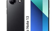 Telefon Mobil Xiaomi Redmi Note 13 4G, 128GB, 6GB RAM, Dual-SIM, Negru Midnight