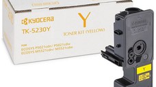 Toner Kyocera TK-5230Y, 2200 pagini, Pentru ECOSYS M5521cdn/cdw, P5021cdn/cdw, Galben